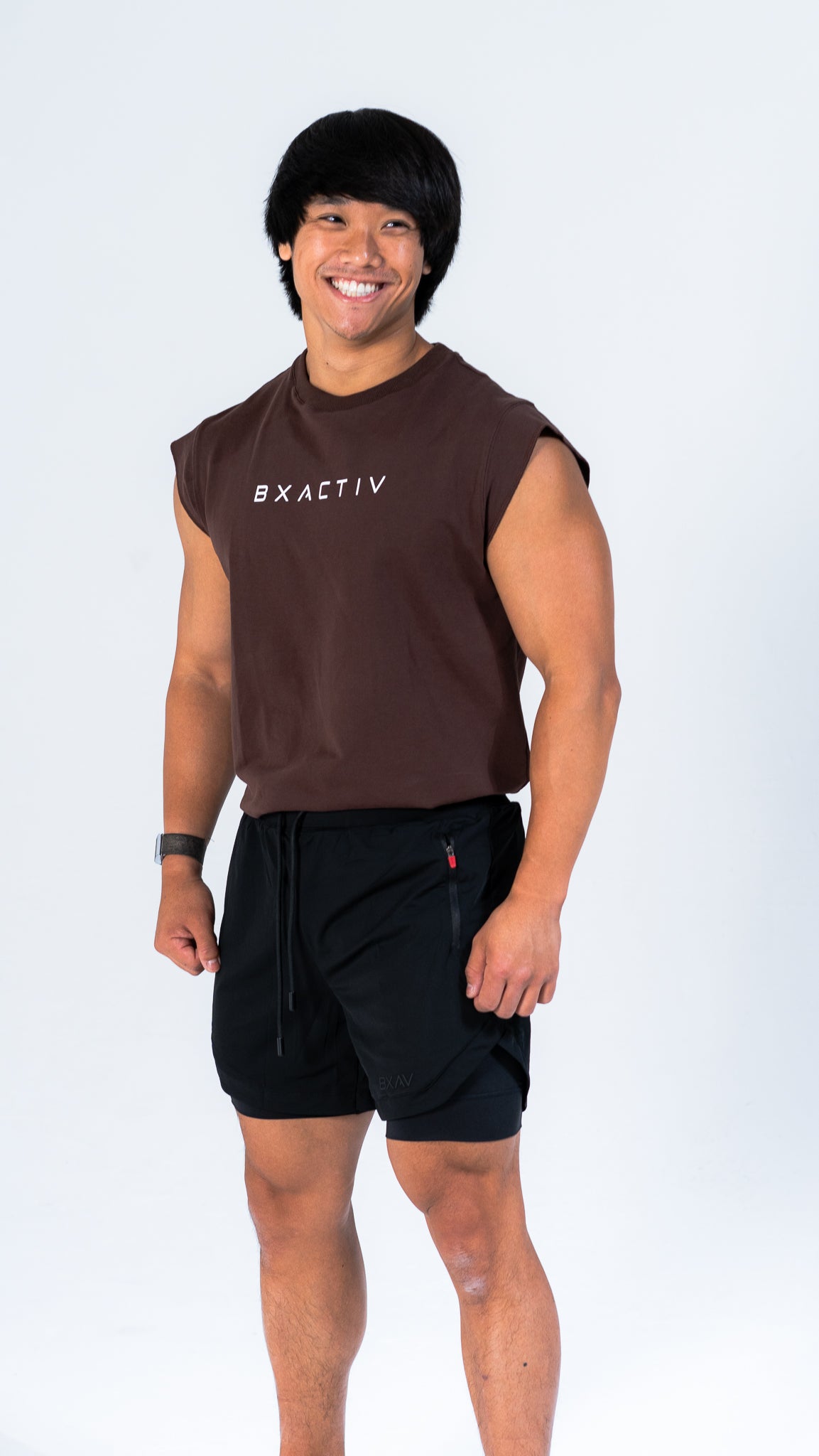 Lined Tech Shorts V2 5" Inseam (Black)